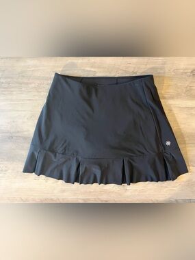 Athleta Endurance Tennis 14” Skort Black Size Small